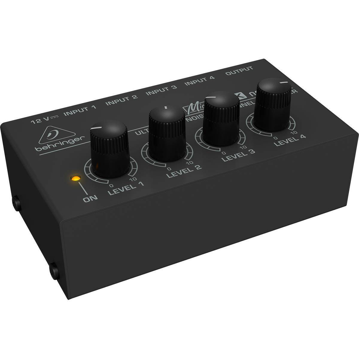 Foto 3 pulgar | Mezcladora 4 Canales Behringer Mx400 color Negro Mini