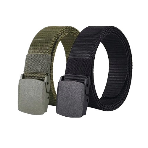 Foto 1 | Cinturones Tácticos de Nylon 2 Pz Verde y Negro