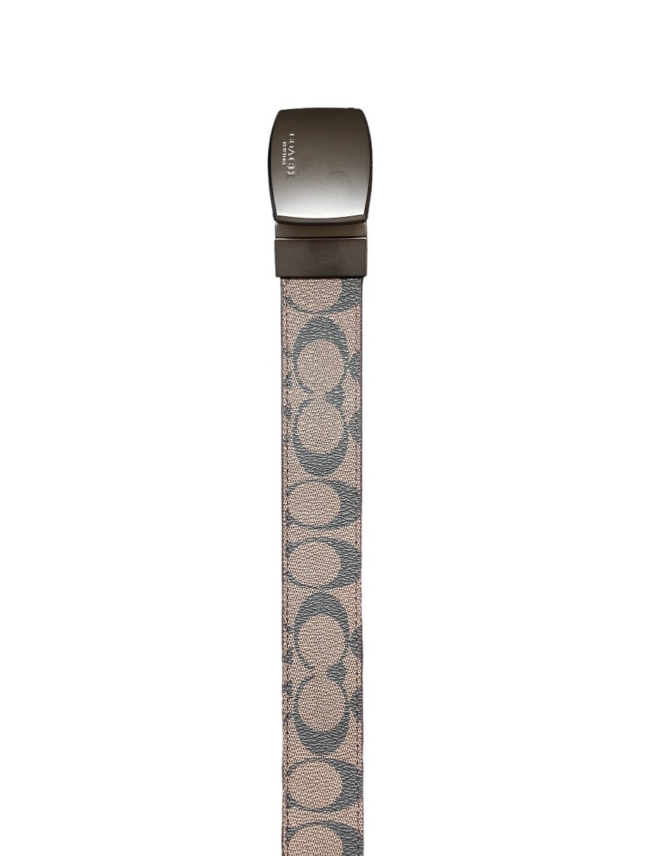 Foto 4 | Cinturón Coach Café Monogram Unitalla