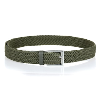 Foto 4 | Cinturón Trenzado Bsllnek Elástico de 3,5 cm de Ancho para Golf Casual Verde - Venta Internacional