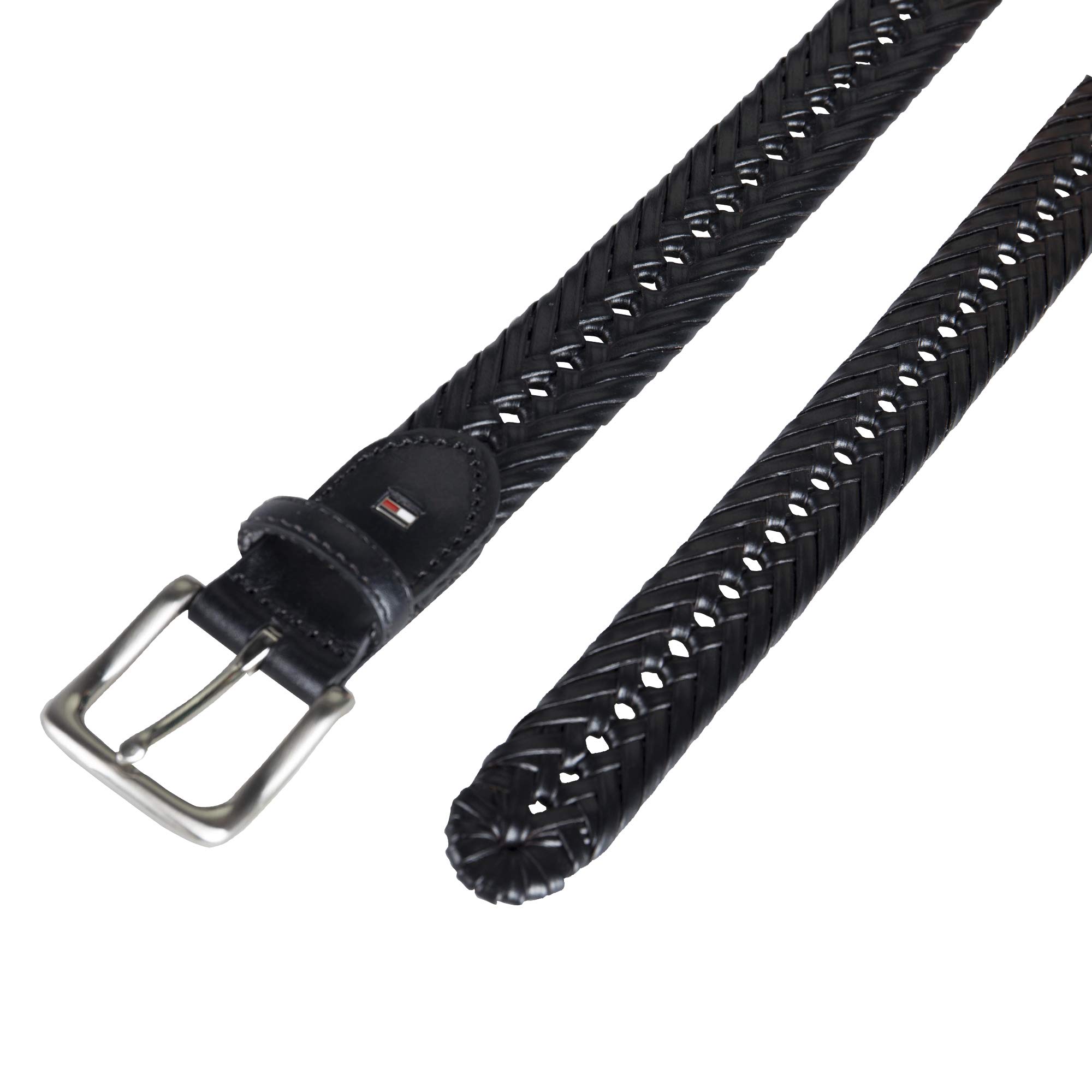 Foto 5 pulgar | Cinturón Trenzado Tommy Hilfiger Negro para Hombre - Venta Internacional