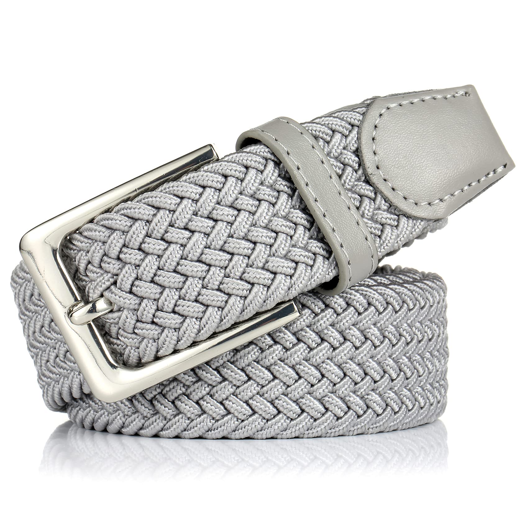 Foto 6 pulgar | Cinturón Trenzado Elástico Multicolor de 1 3/8 Pulgadas para Golf Casual - Venta Internacional