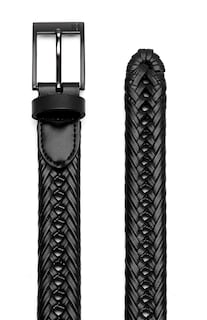Foto 6 | Cinturón de Cuero Trenzado Chaoren para Hombre - Venta Internacional