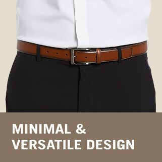 Foto 5 | Cinturón de Vestir Perry Ellis Amigo para Hombre Talla 34 - Venta Internacional