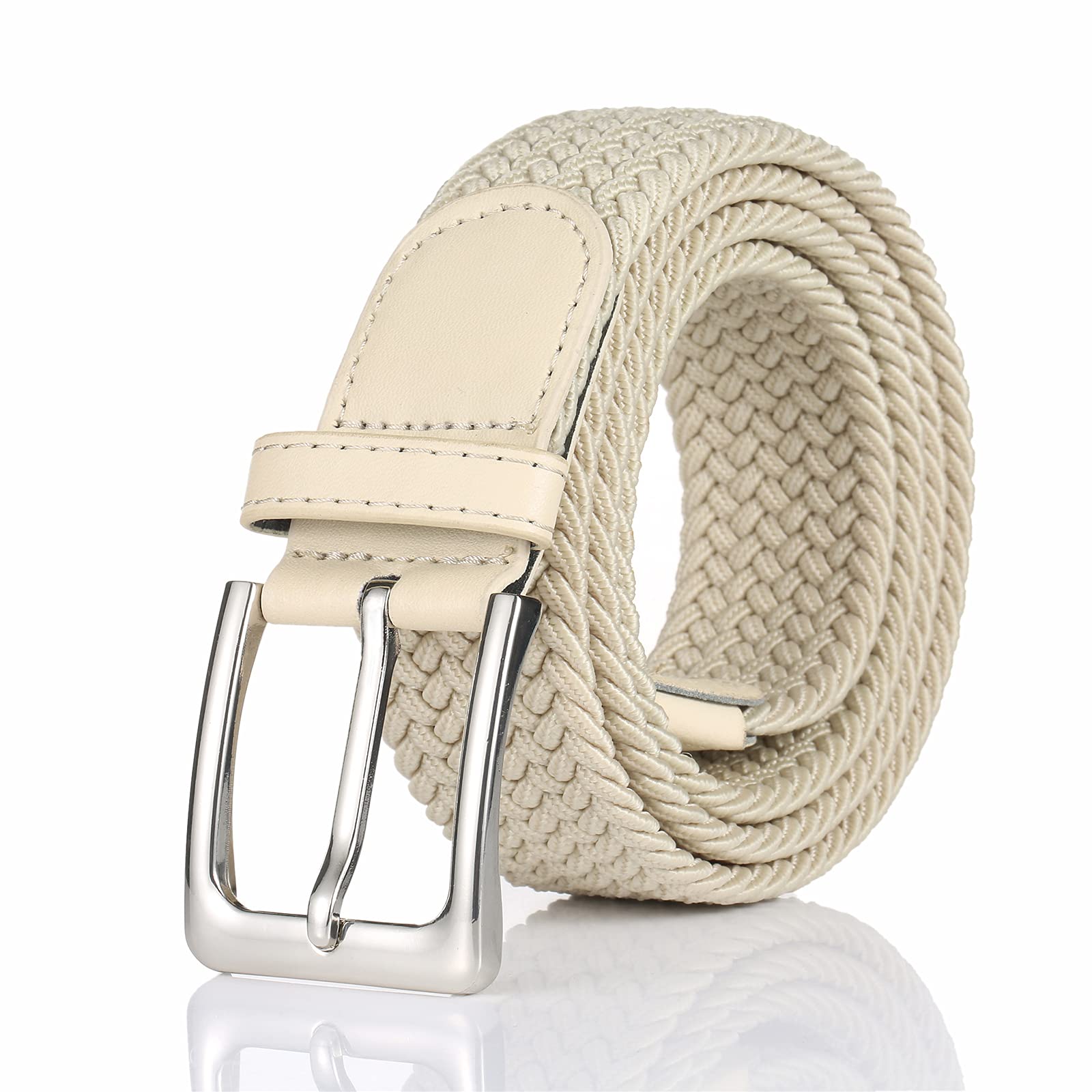 Foto 2 pulgar | Cinturón Trenzado Elástico Multicolor de 3,5 cm para Cintura de 94 a 102 cm - Venta Internacional