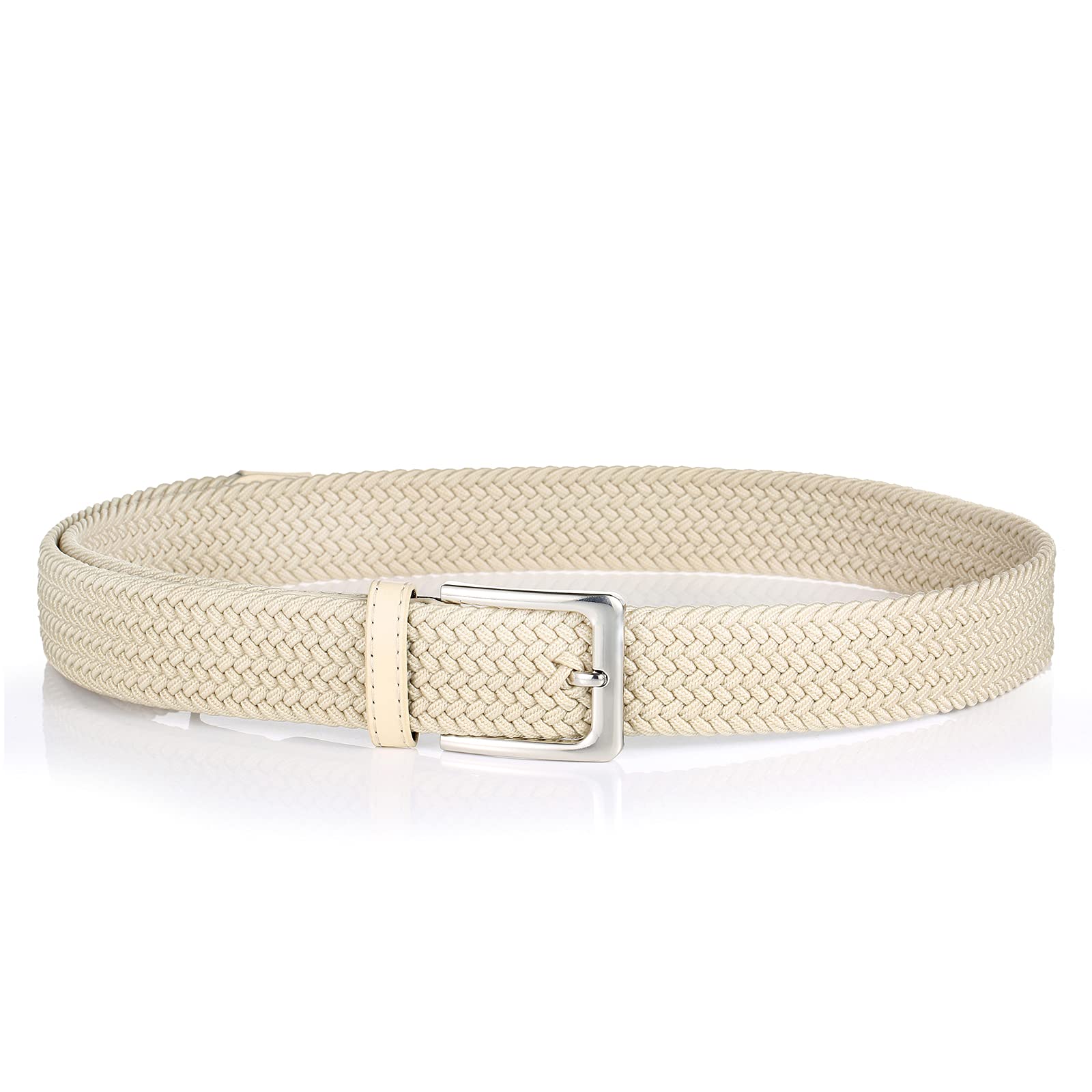 Foto 5 pulgar | Cinturón Trenzado Elástico Multicolor de 3,5 cm para Cintura de 94 a 102 cm - Venta Internacional