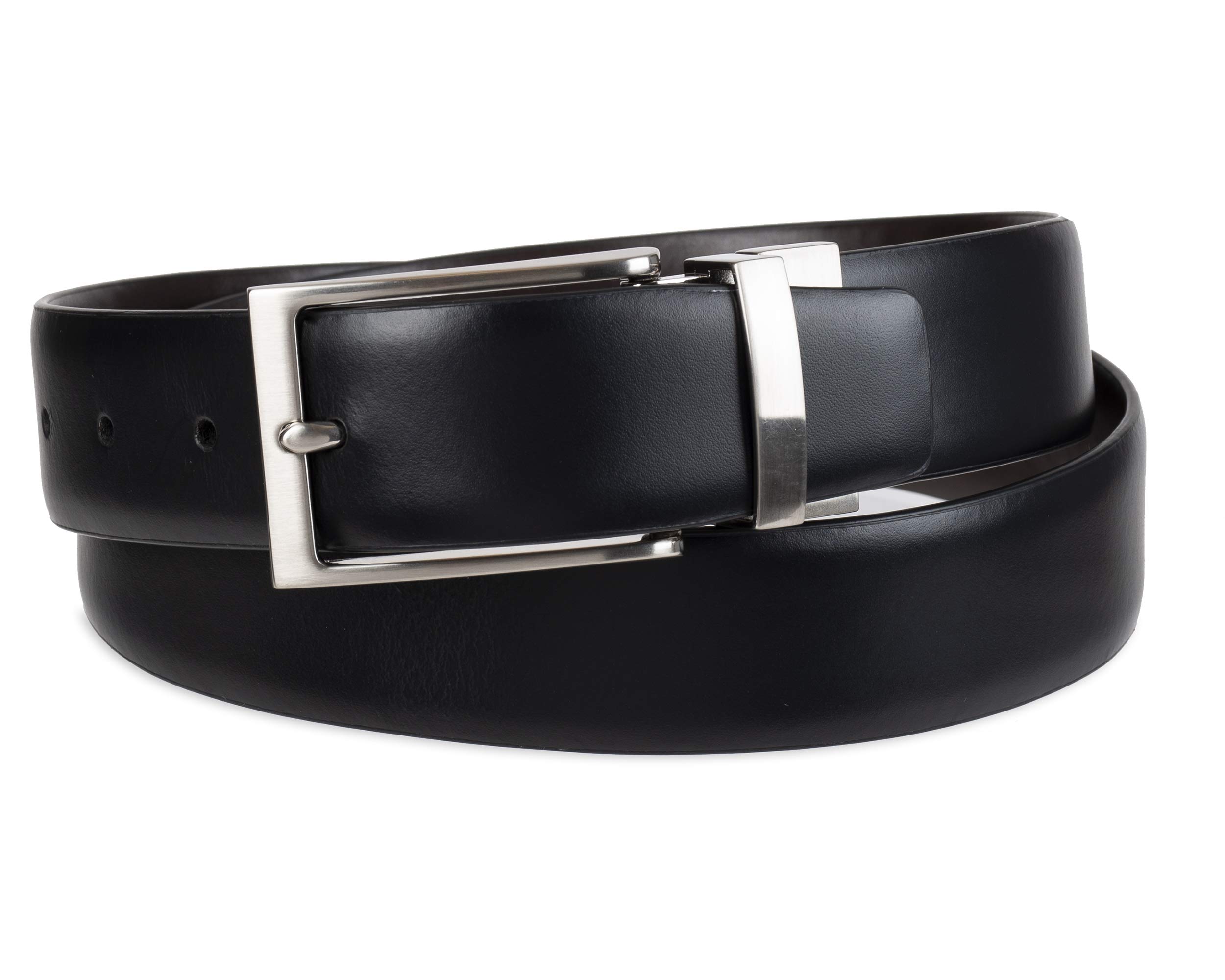 Foto 3 pulgar | Cinturón Calvin Klein Reversible Negro Oscuro y Marrón para Hombre - Venta Internacional