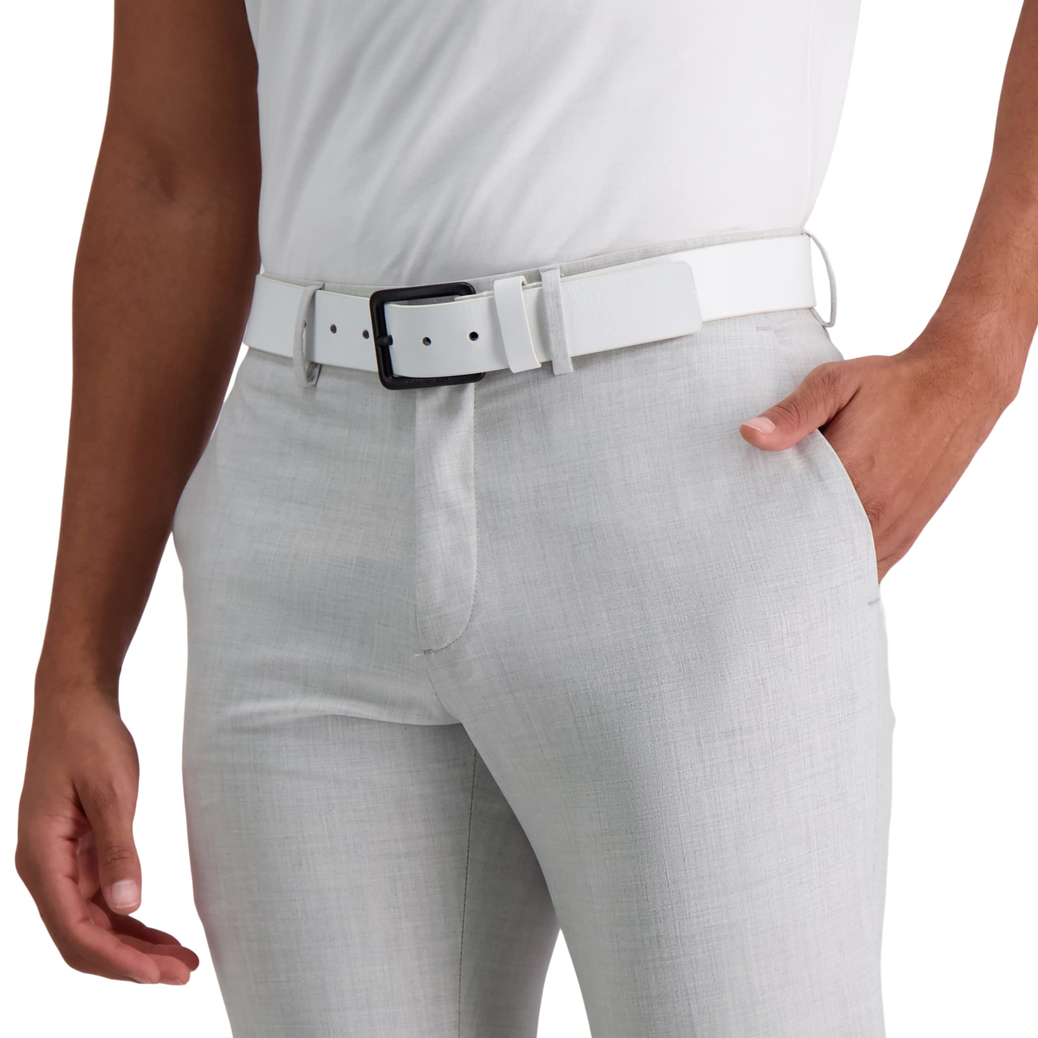 Foto 5 | Cinturón Calvin Klein Blanco para Hombre-Venta Internacional