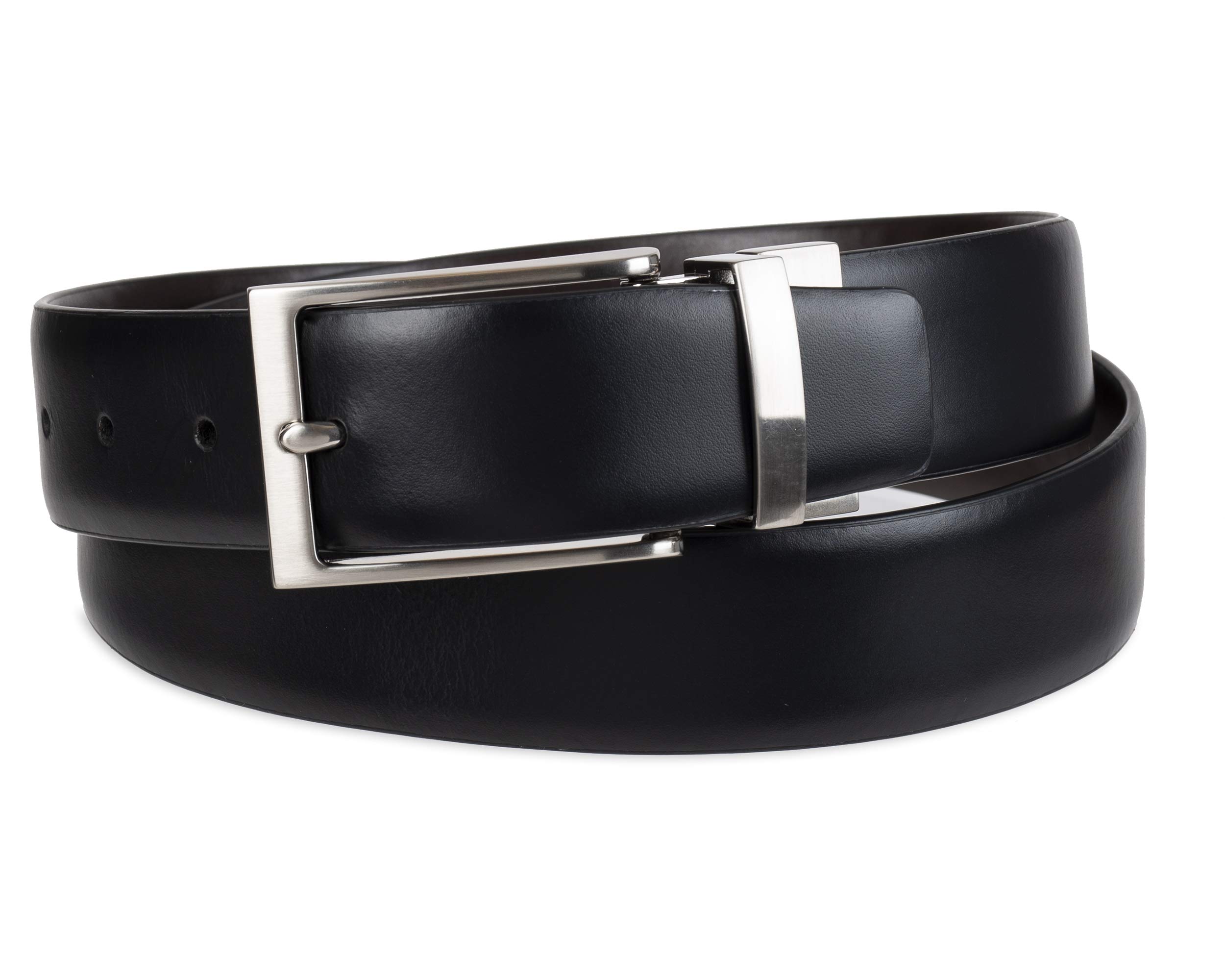 Foto 2 | Cinturón Calvin Klein Reversible Negro Oscuro/marrón para Hombre - Venta Internacional