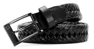 Foto 5 | Cinturón de Cuero Trenzado Chaoren para Hombre - Ajustable y Duradero - Venta Internacional