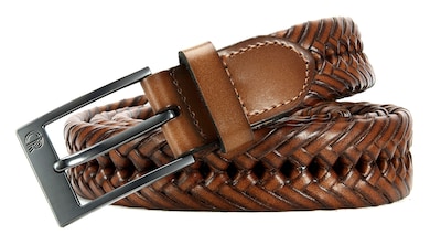 Foto 6 | Cinturón de Cuero Trenzado Chaoren Ajustable y Duradero para Hombre - Venta Internacional