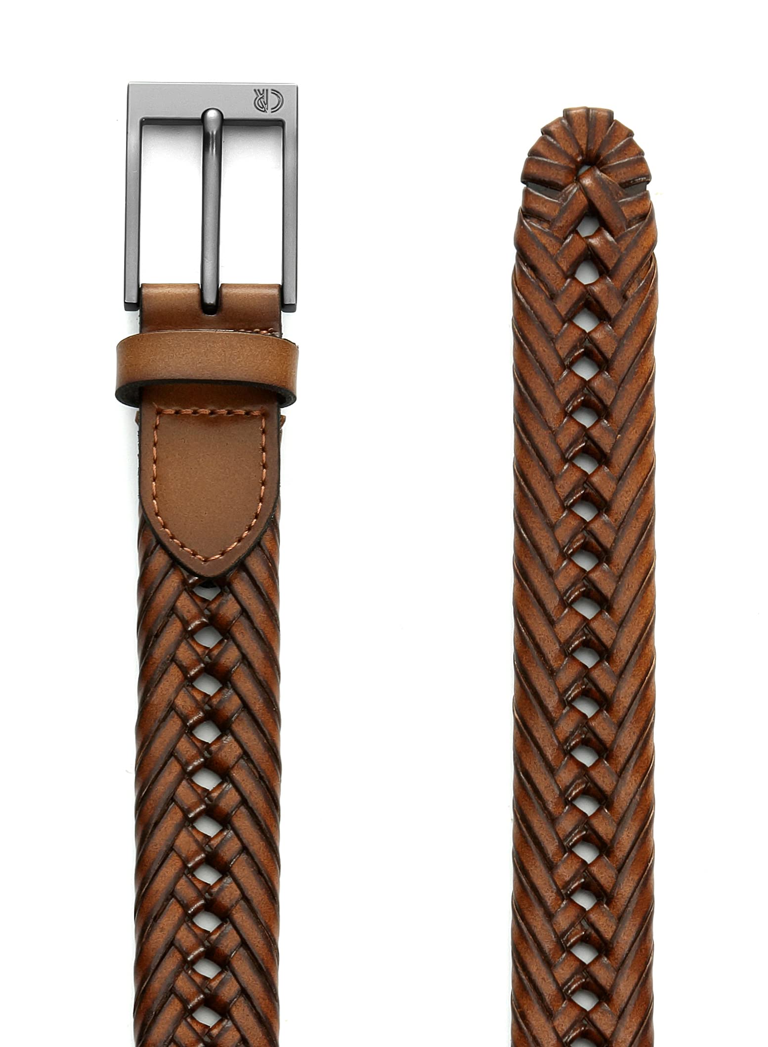 Foto 8 pulgar | Cinturón de Cuero Trenzado Chaoren Ajustable y Duradero para Hombre - Venta Internacional
