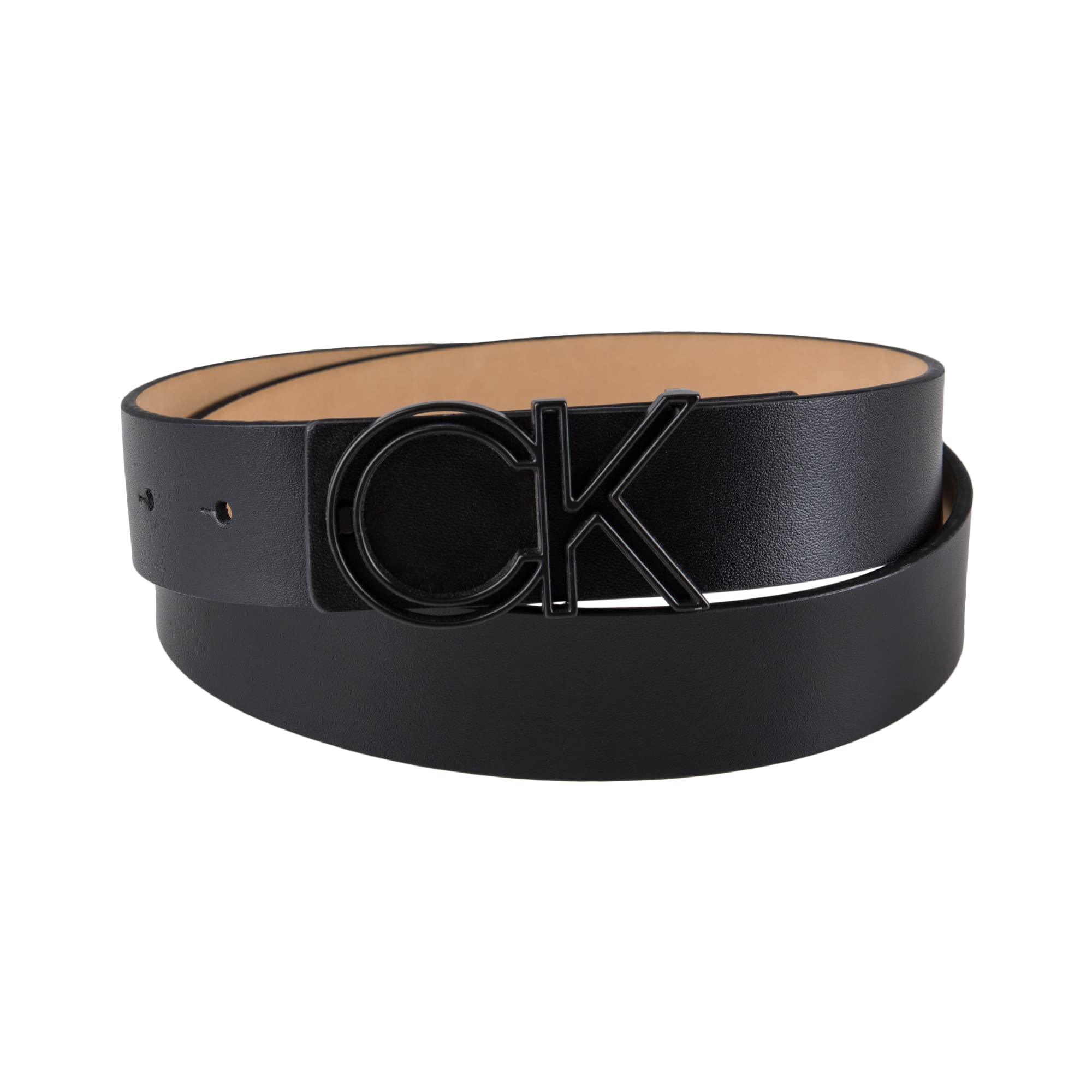 Foto 2 | Cinturón Calvin Klein Casual Hebilla Recortada Negro - Venta Internacional