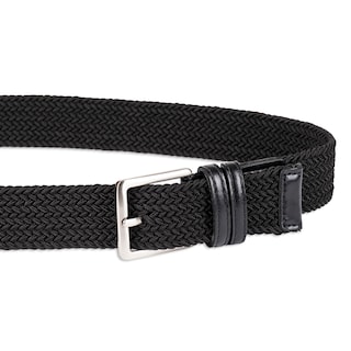 Foto 3 | Cinturón Trenzado Dockers Black Stretch Web para Hombre Talla XL - Venta Internacional