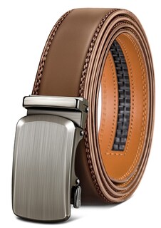Foto 1 | Cinturón Bulliant Slide Con Trinquete Para Hombre, Color Marrón Claro, De 107 A 122 Cm De Cintura - Venta Internaciona