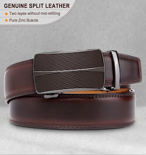 Foto 3 | Cinturón Bulliant Slide Trinquete Para Hombre, Vestido, Pantalón, Camisa Oxford - Venta Internacional.