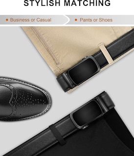 Foto 7 | Cinturón Bulliant Slide Trinquete Para Hombre, Vestido, Pantalón, Camisa Oxford - Venta Internacional.