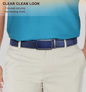 Foto 7 | Cinturón Bulliant Slide Trinquete Para Hombre, Vestido, Pantalón, Camisa Oxford - Venta Internacional.