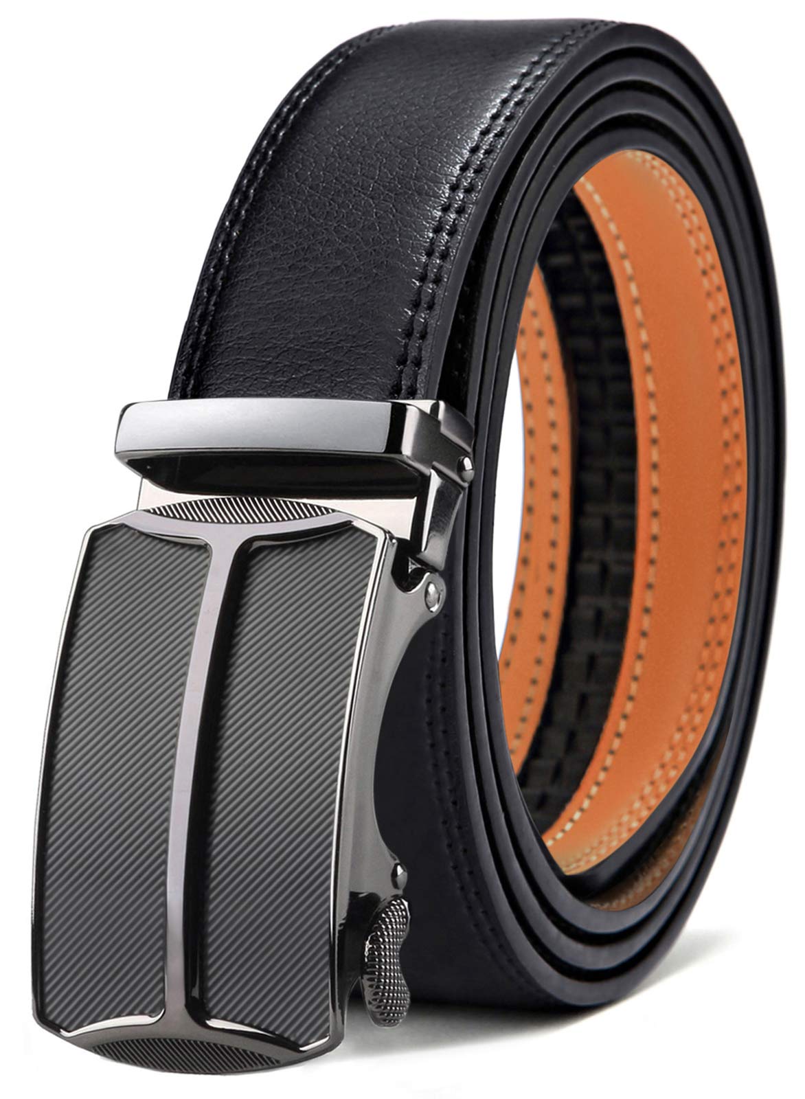 Cinturón Bulliant Slide Trinquete Para Hombre, Vestido, Pantalón, Camisa Oxford - Venta Internacional.