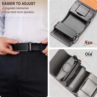 Foto 2 | Cinturón Bulliant Slide Trinquete Para Hombre, Vestido, Pantalón, Camisa Oxford - Venta Internacional.
