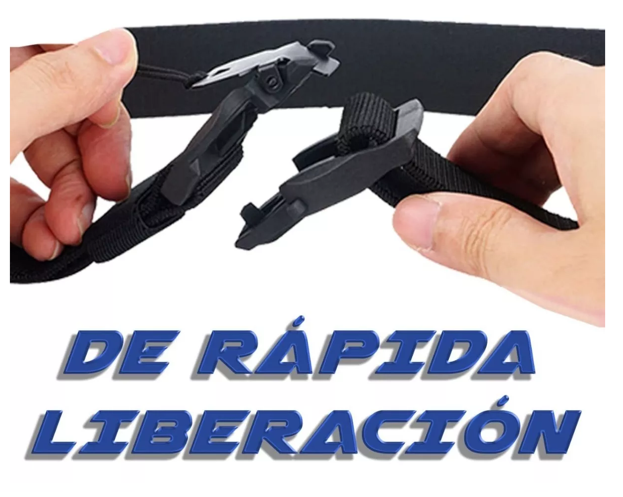 Foto 6 pulgar | Cinturón De Hombre Ajustable Táctico Casual De Moda Negro