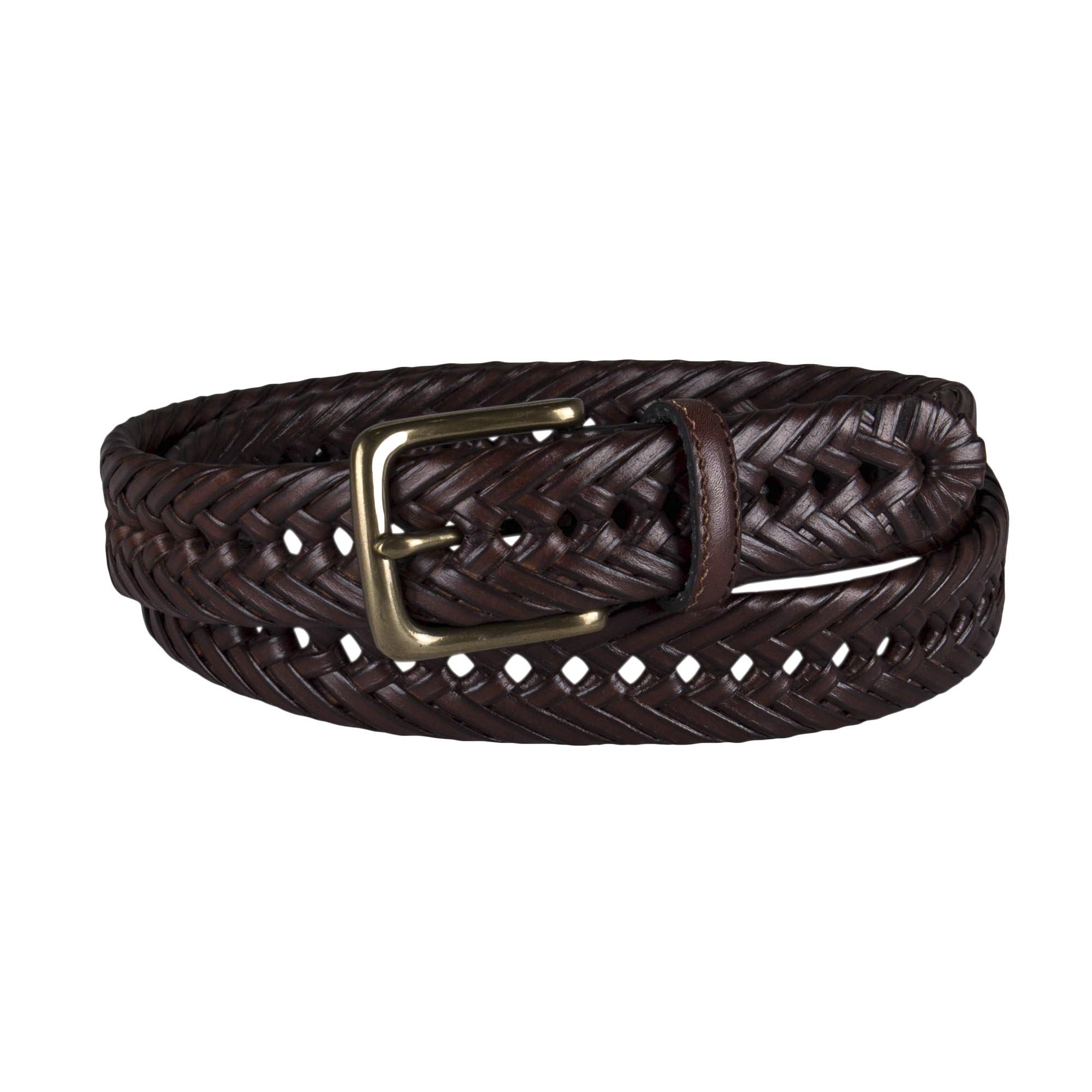 Foto 3 pulgar | Cinturón Trenzado Tommy Hilfiger Marrón 30 Pulgadas - Venta Internacional