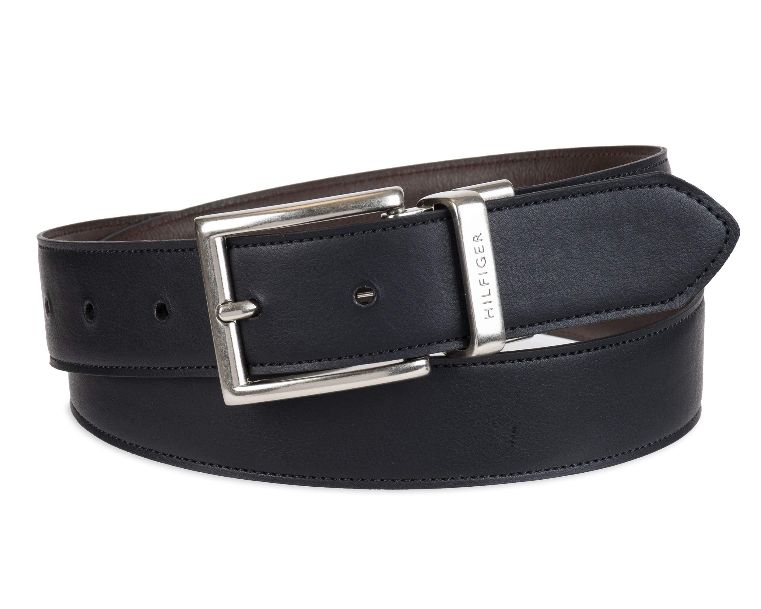Foto 4 pulgar | Cinturón de Cuero Reversible Tommy Hilfiger Casual para Hombre - Venta Internacional