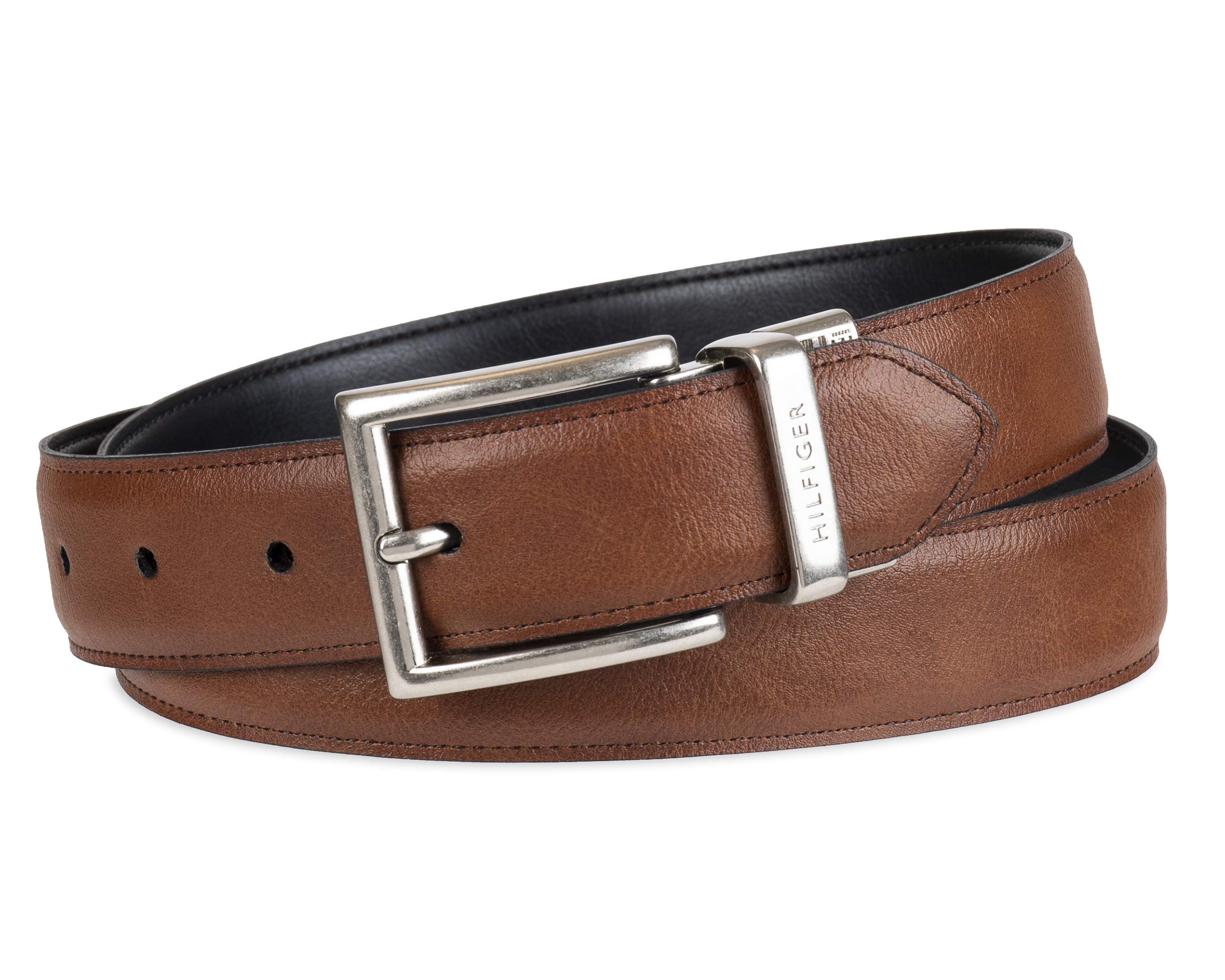 Foto 3 pulgar | Cinturón Tommy Hilfiger Reversible de Cuero Casual para Hombre - Venta Internacional