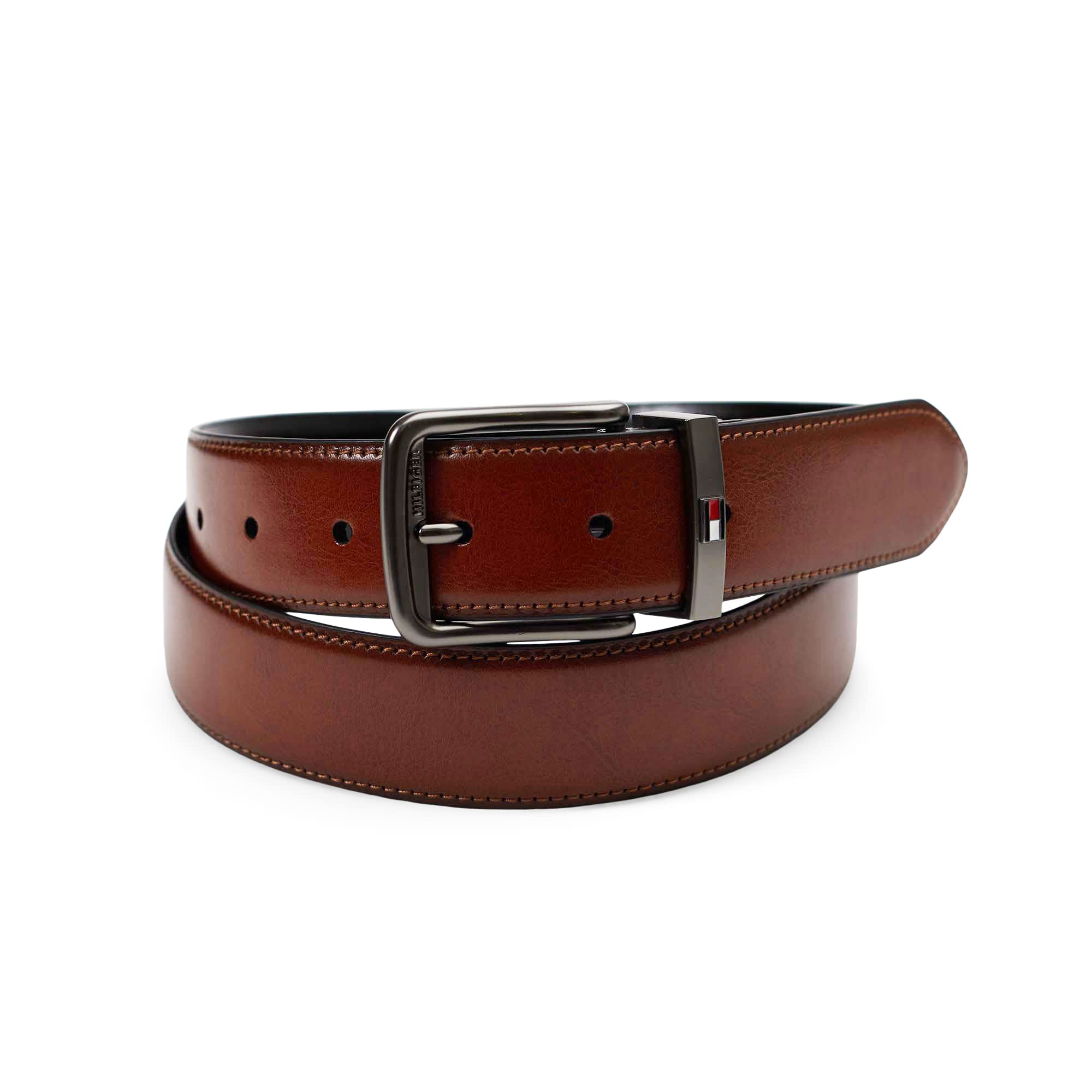 Foto 4 pulgar | Cinturón Tommy Hilfiger para Hombre Casual Reversible - Venta Internacional