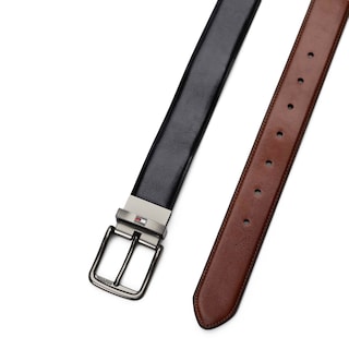Foto 4 | Cinturón Tommy Hilfiger para Hombre Casual Reversible - Venta Internacional