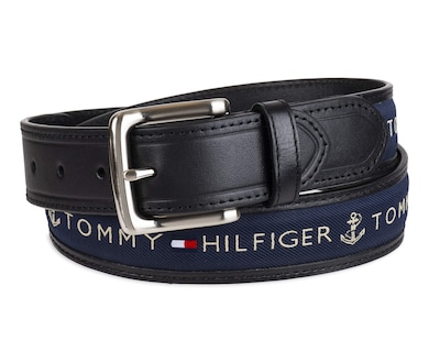 Foto 2 | Cinturón Tommy Hilfiger Azul para Hombre-Venta Internacional