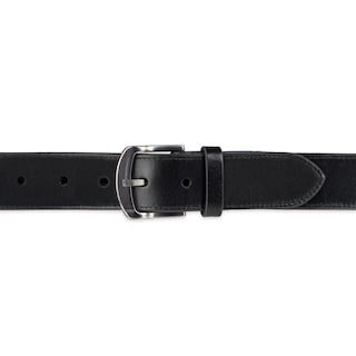 Foto 4 | Cinturón Tommy Hilfiger De Piel Negra Con Lengüeta Elástica - Venta Internacional.