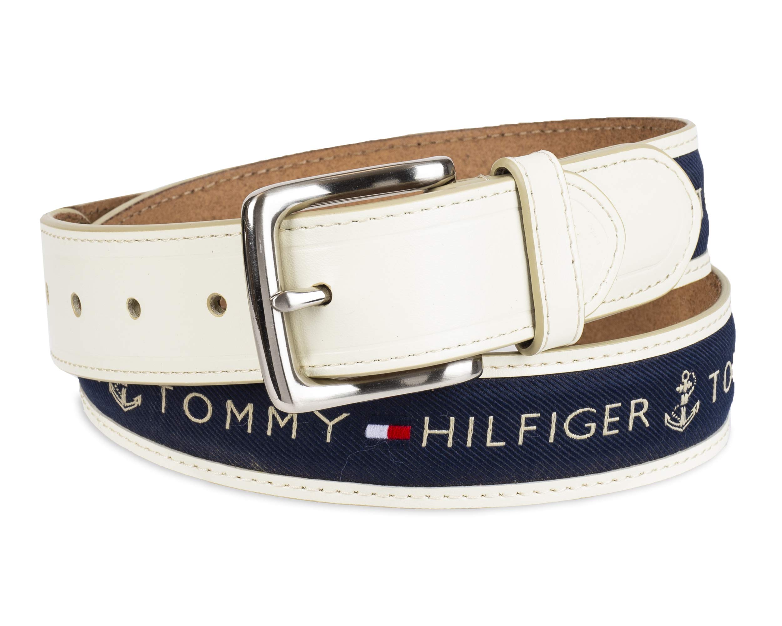 Foto 3 pulgar | Cinturón Tommy Hilfiger Azul para Hombre-Venta Internacional