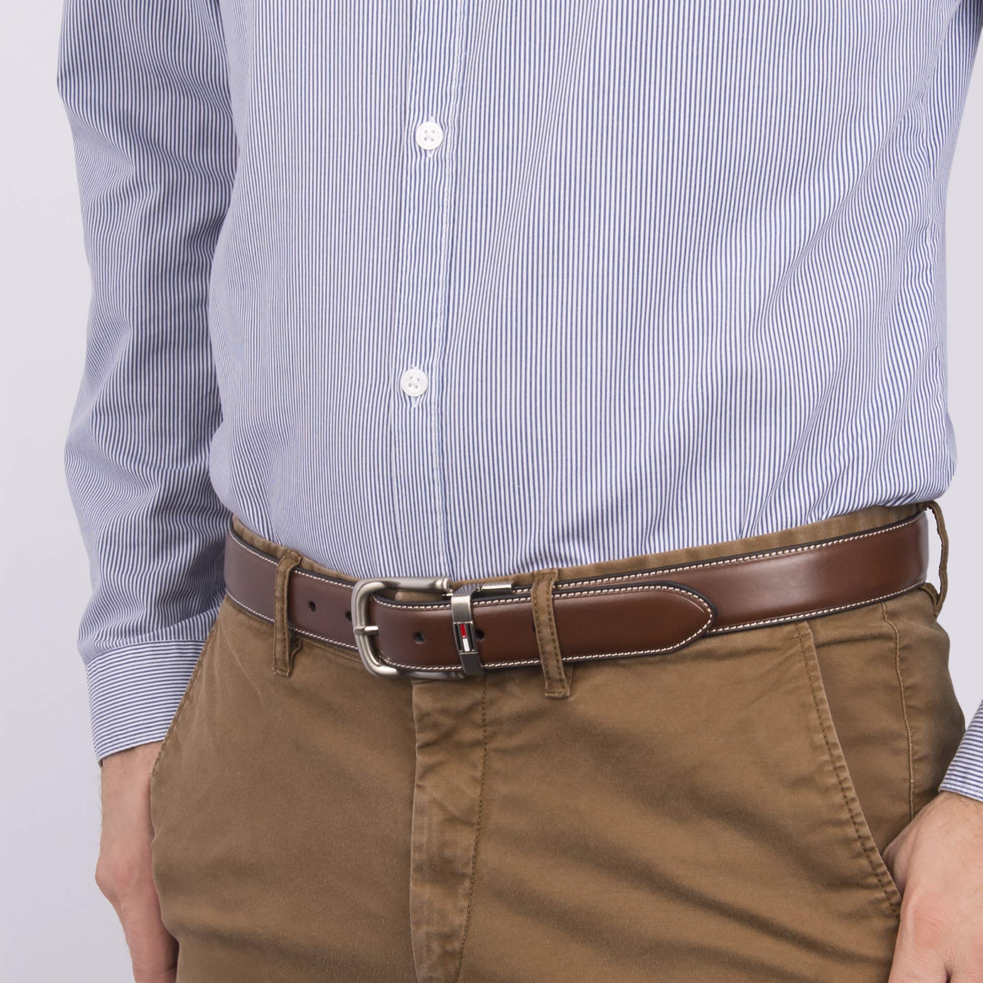 Foto 5 pulgar | Cinturón Tommy Hilfiger Reversible para Hombre-Venta Internacional
