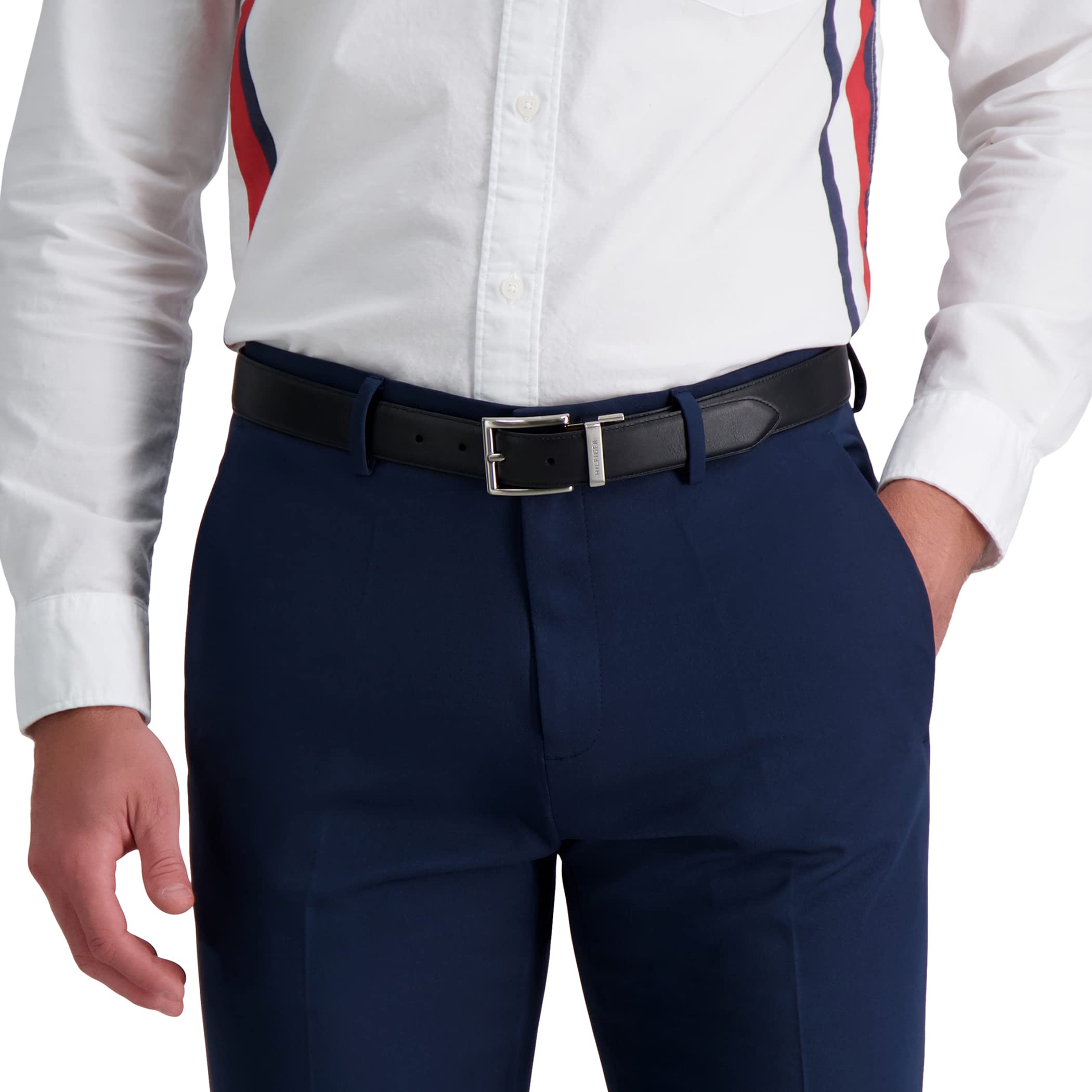 Foto 6 pulgar | Cinturón Tommy Hilfiger Reversible para Hombre-Venta Internacional