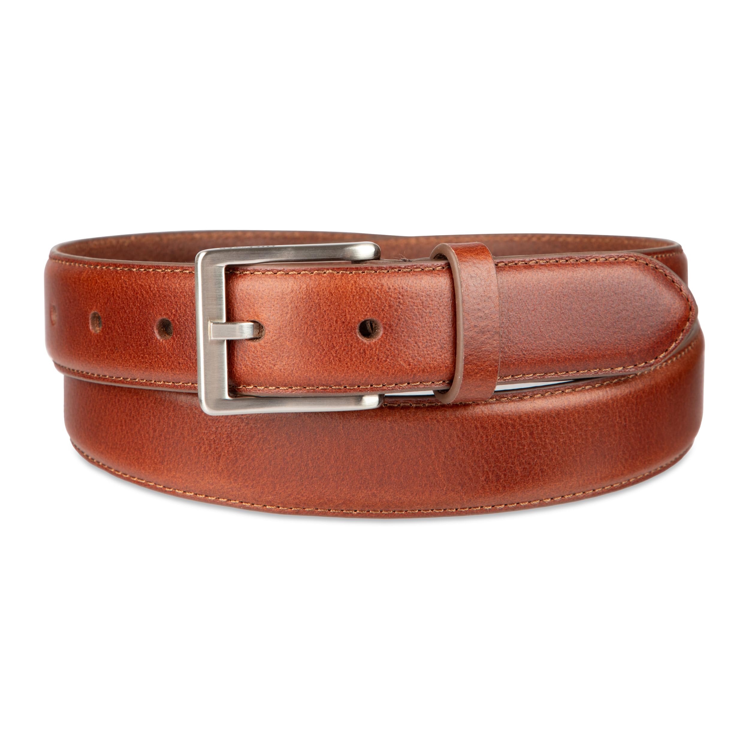Foto 2 | Cinturón de Vestir de Cuero Bronceado Tommy Hilfiger para Hombre - Venta Internacional