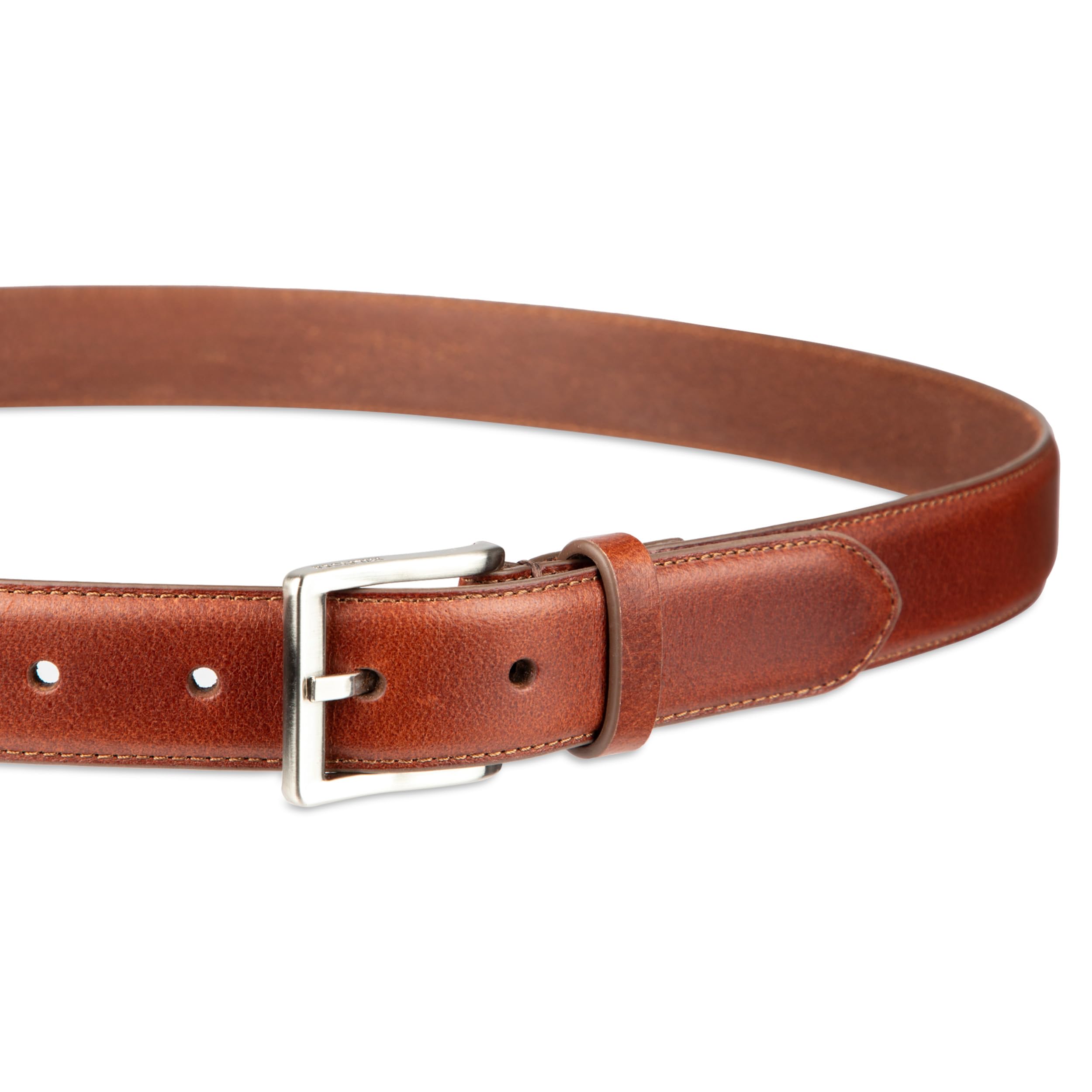 Foto 3 | Cinturón de Vestir de Cuero Bronceado Tommy Hilfiger para Hombre - Venta Internacional