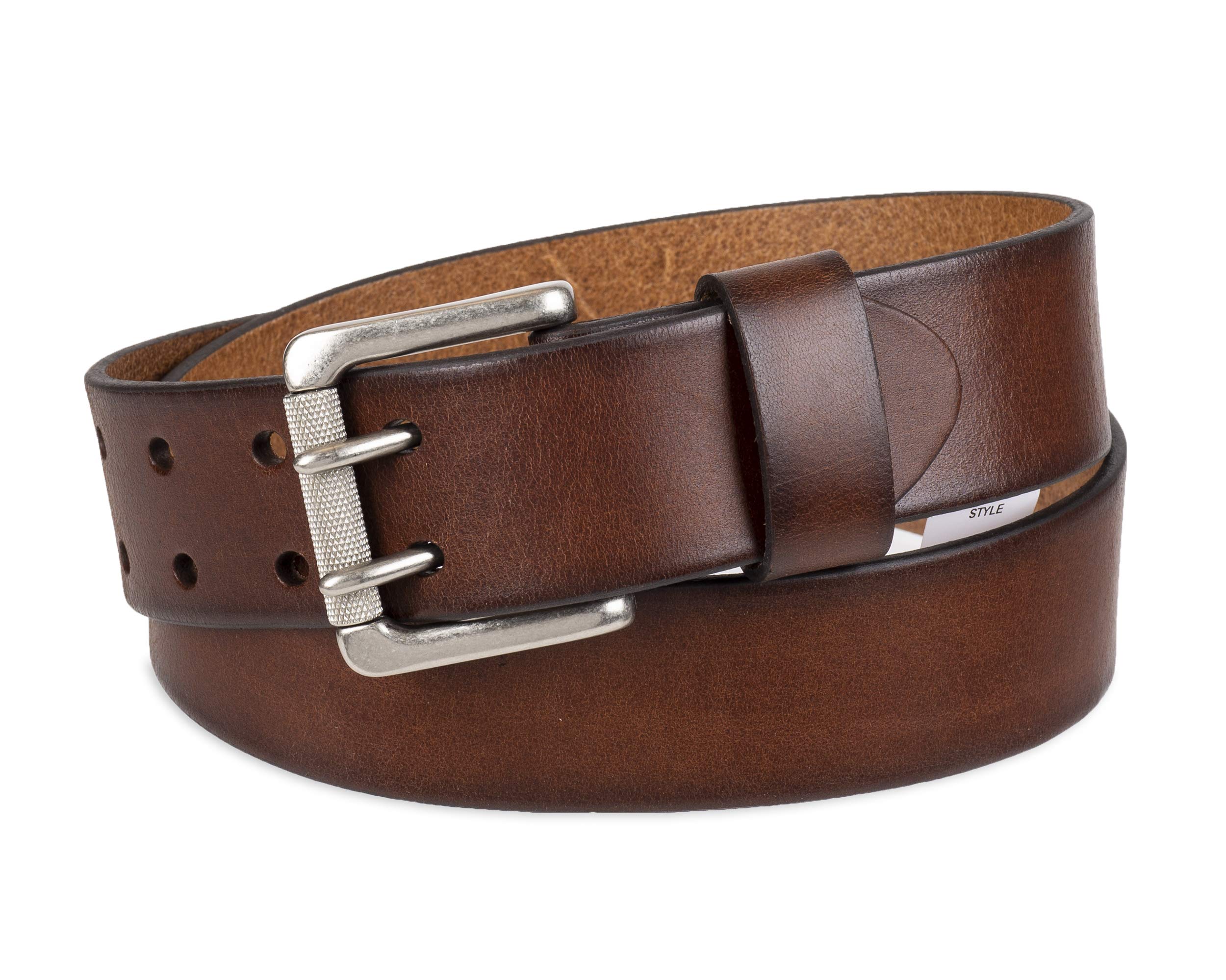 Foto 3 pulgar | Cinturón Levi's De Cuero Marrón Casual De Doble Punta Para Hombre 34 - Venta Internacional.