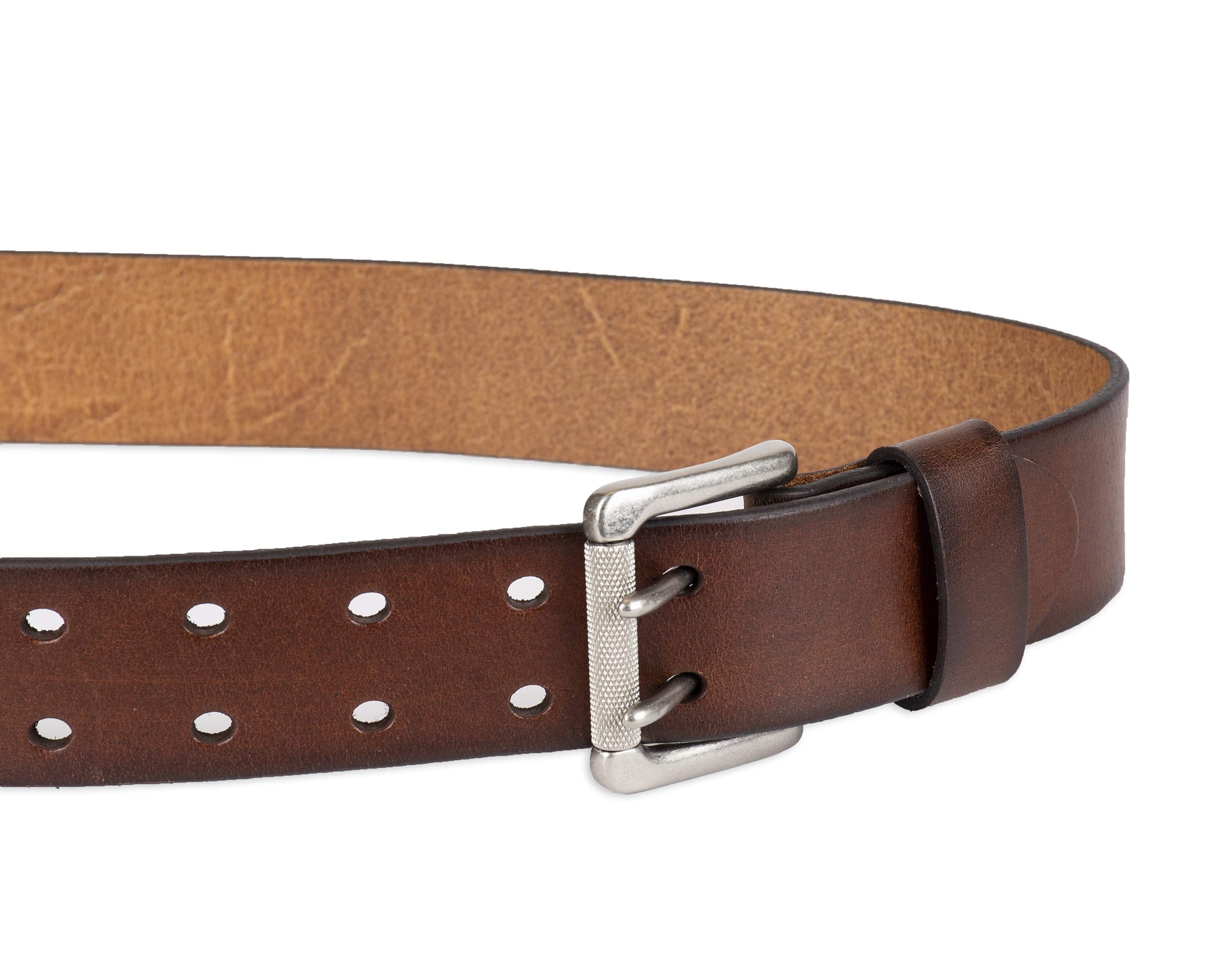 Foto 4 pulgar | Cinturón Levi's De Cuero Marrón Casual De Doble Punta Para Hombre 34 - Venta Internacional.