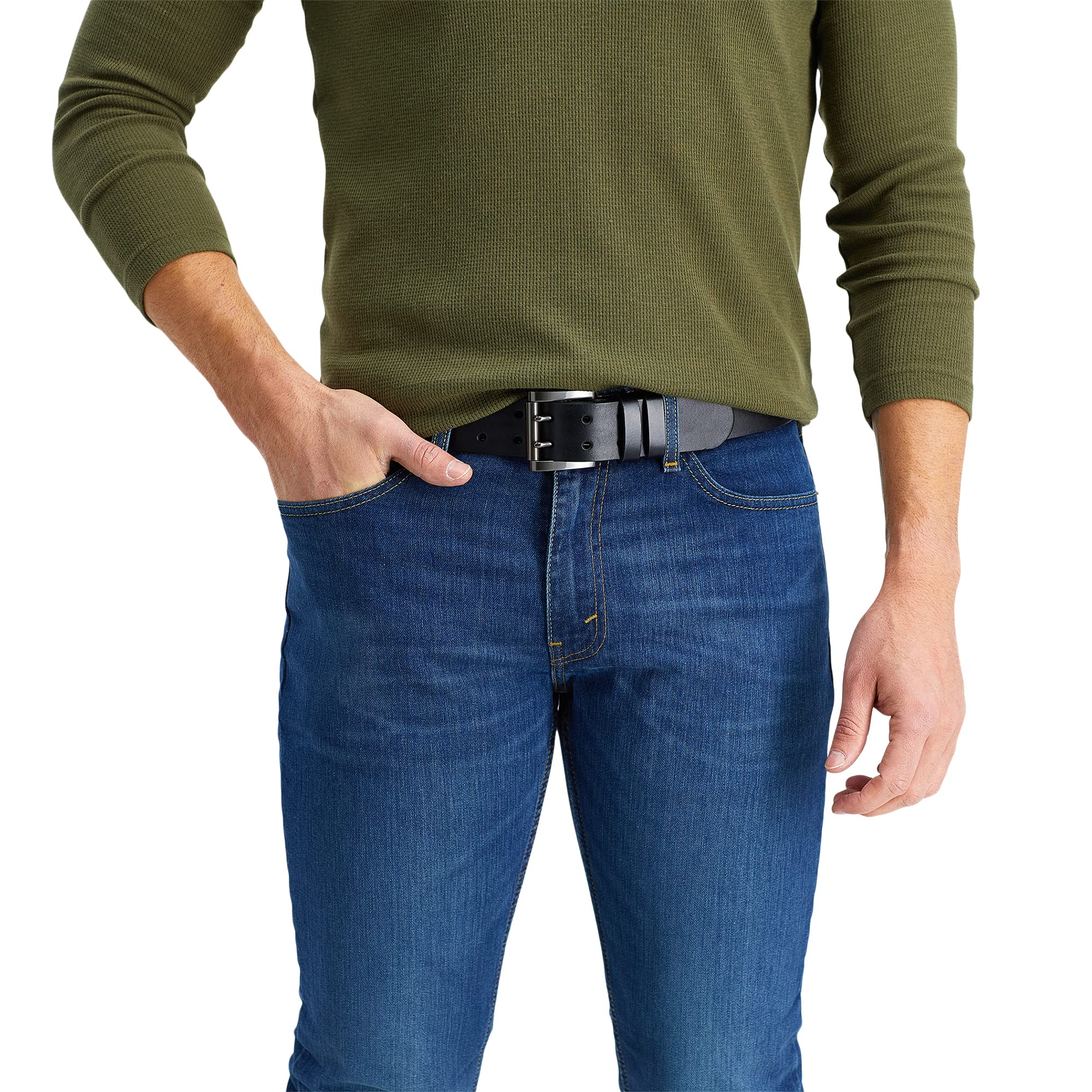 Foto 5 | Cinturón Levi's De Doble Punta Casual Para Hombre, Color Negro, Talla 38 - Venta Internacional.