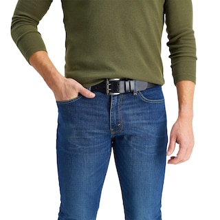 Foto 5 | Cinturón Levi's De Doble Punta Casual Para Hombre, Color Negro, Talla 38 - Venta Internacional.