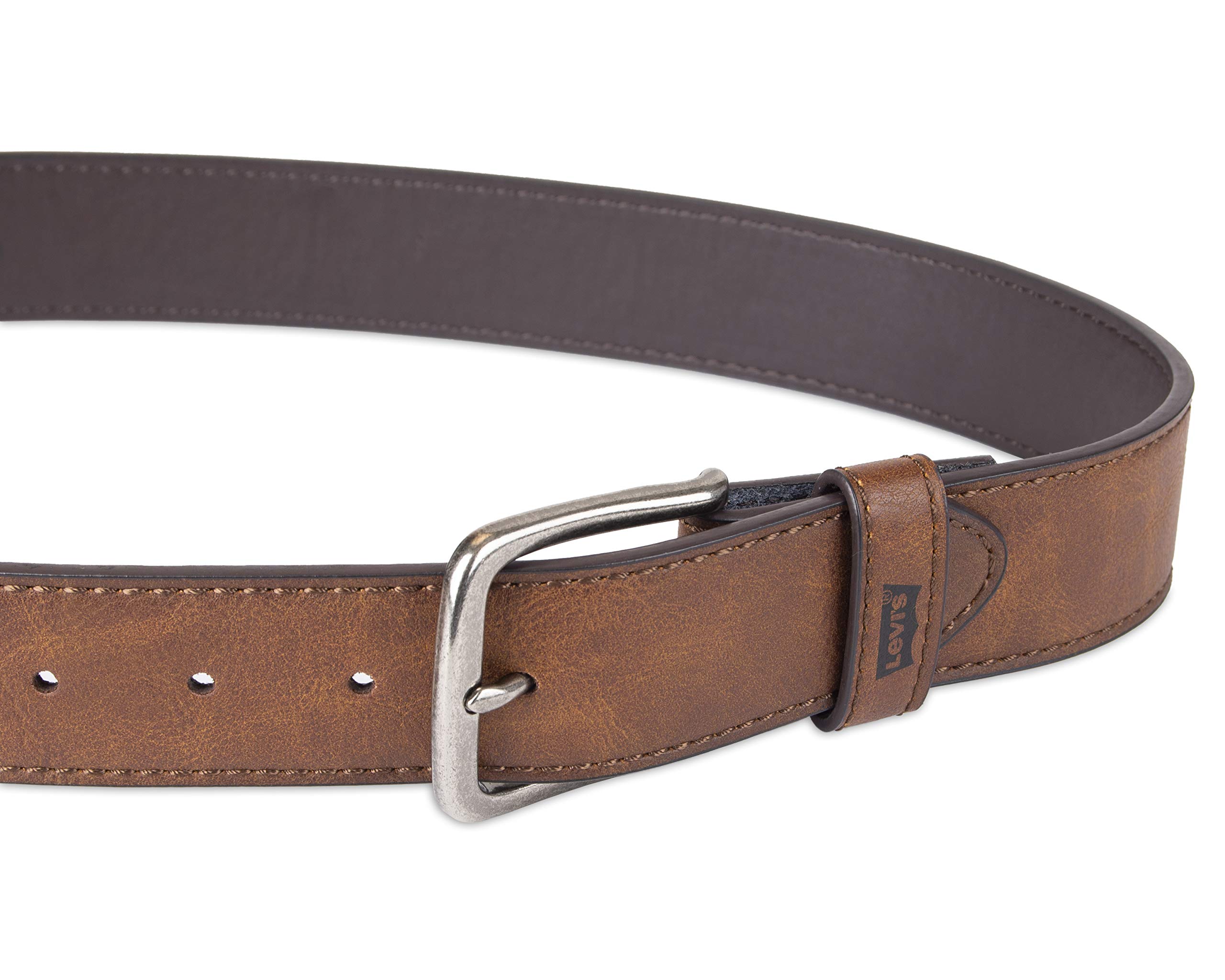 Foto 4 pulgar | Cinturón Levi's De Piel Casual, Minimalista, Bronceado, Para Hombre, Talla M - Venta Internacional.