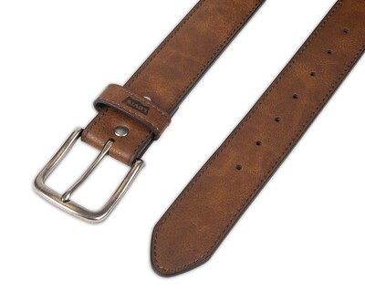 Foto 4 | Cinturón Levi's De Piel Casual, Minimalista, Bronceado, Para Hombre, Talla M - Venta Internacional.