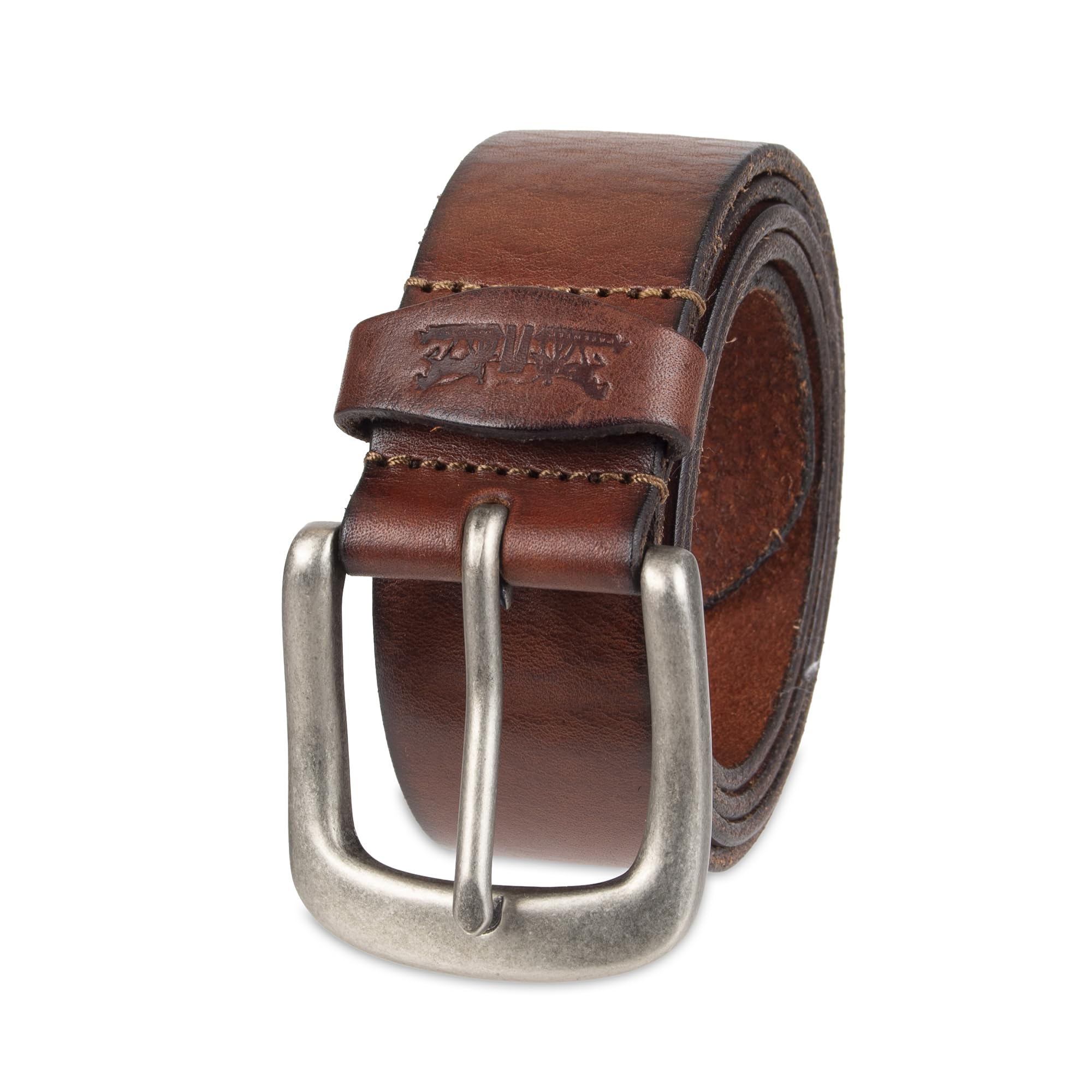 Foto 2 pulgar | Cinturón Levi's De Piel Casual Con Acabado Bronceado Para Hombre, Talla Xl - Venta Internacional.