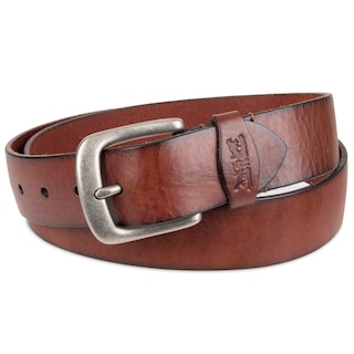 Foto 2 | Cinturón Levi's De Piel Casual Con Acabado Bronceado Para Hombre, Talla Xl - Venta Internacional.