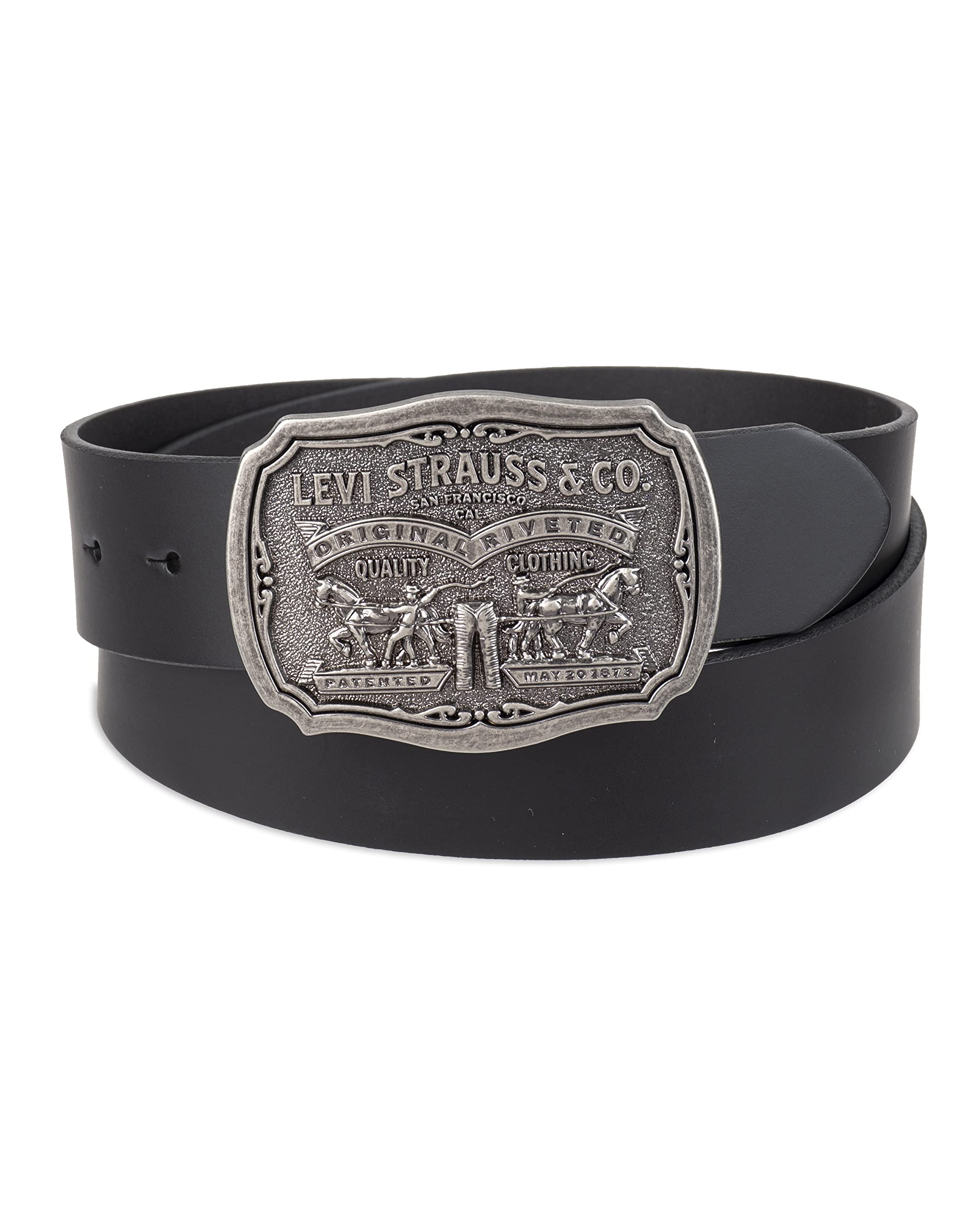 Foto 3 pulgar | Cinturón Levi's de Piel Envejecida con Hebilla para Hombre Talla 36 - Venta Internacional
