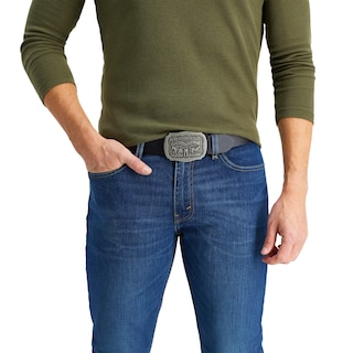 Foto 6 | Cinturón Levi's de Piel Envejecida con Hebilla para Hombre Talla 36 - Venta Internacional