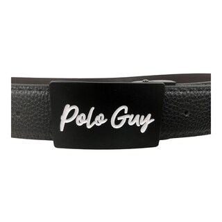Foto 2 | Kit Cinturón Polo Guy Sintético Y Cartera Para Hombre Color Negro 1