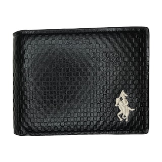 Foto 5 | Kit Cinturón Polo Guy Sintético Y Cartera Para Hombre Color Negro 1