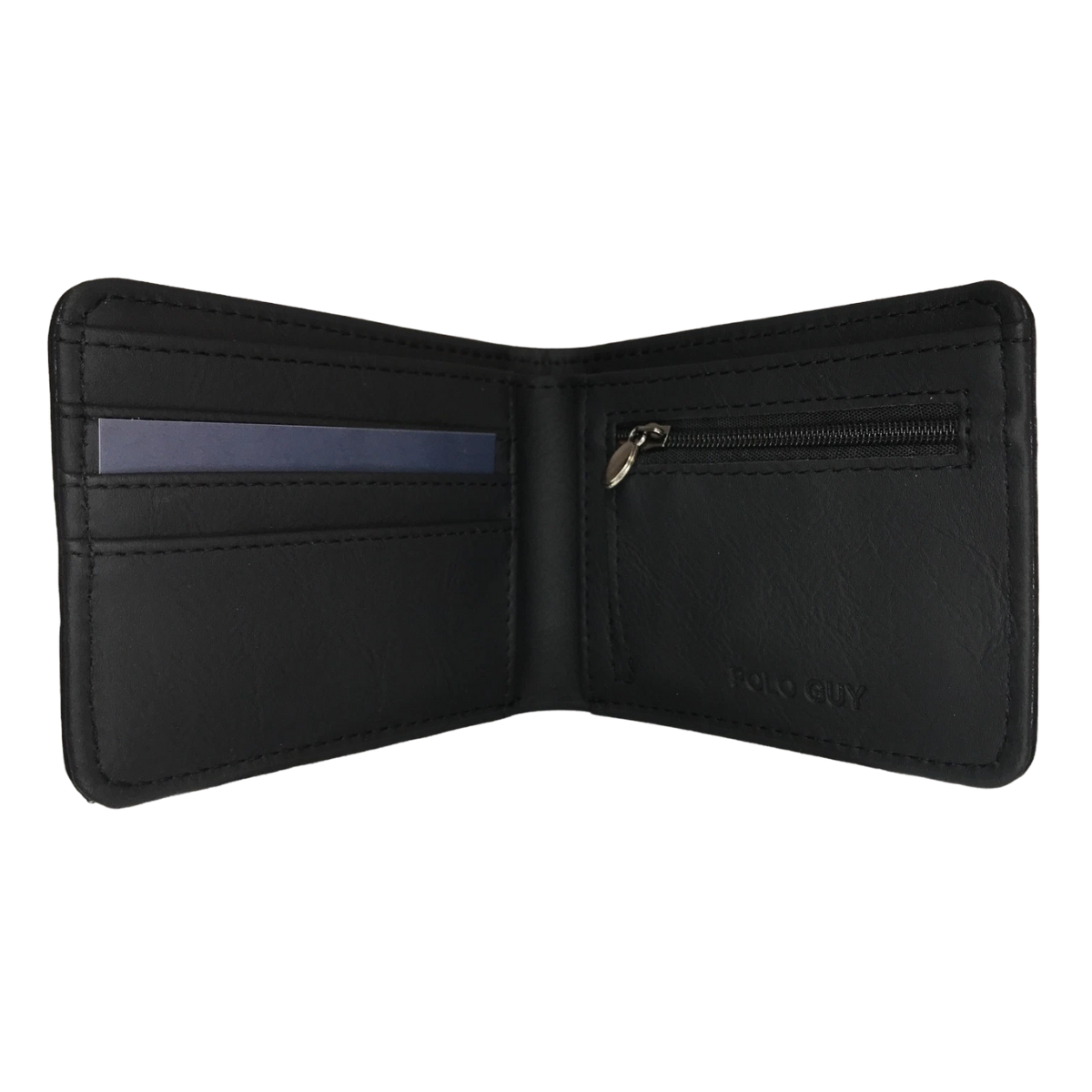 Foto 9 pulgar | Kit Cinturón Polo Guy Sintético Y Cartera Para Hombre Color Negro 2